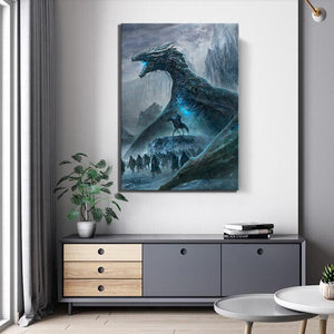 2021 New HD Dragon Pictures Poster Paintings