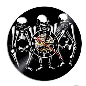 2021 New Skull Wall Clock Decor
