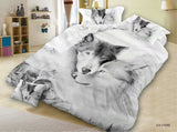 High Quality Bed Set 3d Wolf  Bedding
